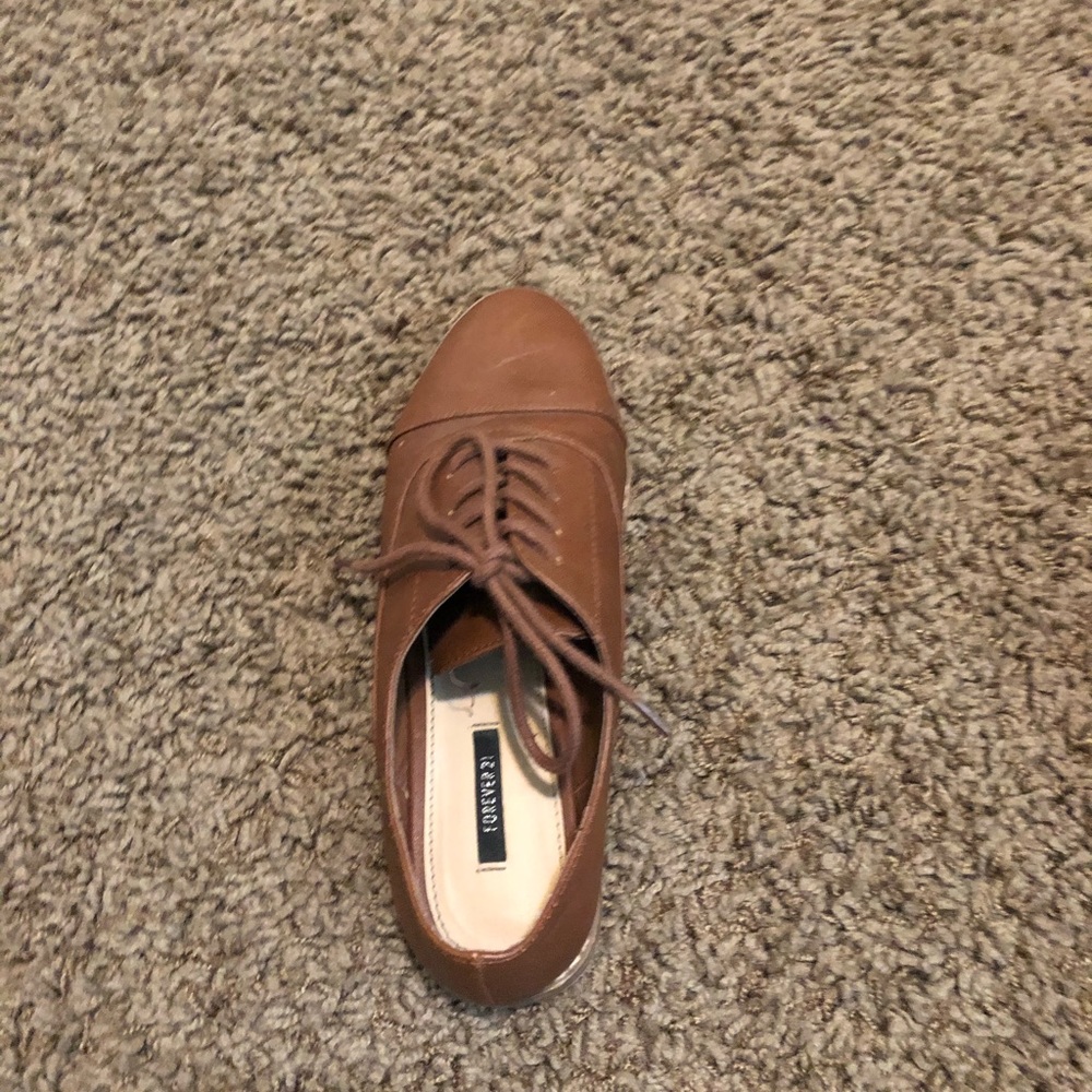 Forever 21 brown shoes